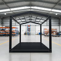 Kit de structure en acier pour maisonnette mobile préfabriquée 6m*3m (10x20ft) à monter soi-même, économique, en gros