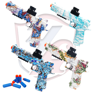 ปืนของเล่นพลาสติกยิงกระสุนเจลนิ่มไฟฟ้า รุ่น <span class=keywords><strong>M1911</strong></span> ปี 2024 และปืนเจลบอลส์ - Product Image 4