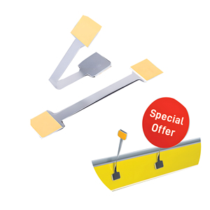 Custom Die Cut Shelf Dangler Display Wobbler Full-Color Printed on Vinyl Wobbler - Product Image 3