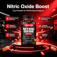 Améliorateur naturel d'oxyde nitrique, booste l'énergie, l'endurance et la force musculaire, capsules d'oxyde nitrique idéales