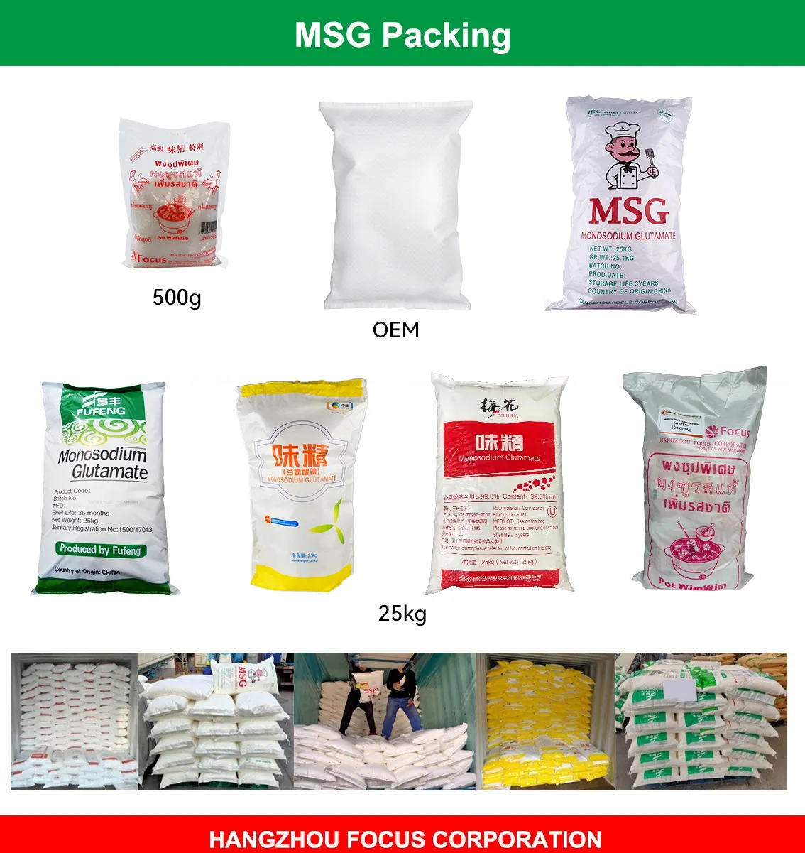 FOCUS monosodium glutamate 99% msg/monosodium glutamate