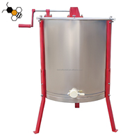 Extracteur de miel manuel Dadant 4 cadres pour l'extraction du miel des abeilles