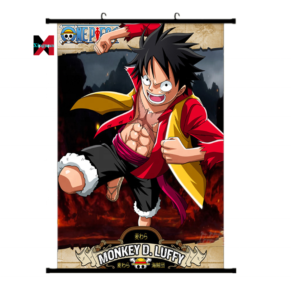 One Piece японское аниме цифровая печать художественный настенный постер для украшения стены окна дома
