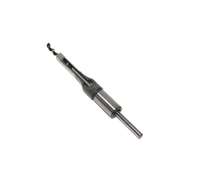 Lot de 6 forets spirales GQK GC1223785 pour trous carrés dans le bois, puissants, de 6 à 25 mm, pour mortaise rapide, avec roulement