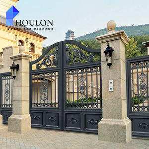 Precio competitivo Puertas exteriores Puertas delanteras principales <span class=keywords><strong>de</strong></span> <span class=keywords><strong>entrada</strong></span> <span class=keywords><strong>de</strong></span> hierro forjado <span class=keywords><strong>de</strong></span> alta calidad personalizadas - Product Image 3