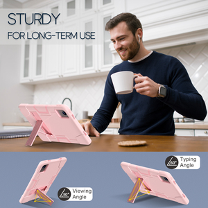 เค<span class=keywords><strong>ส</strong></span>กันกระแทกสำหรับเด็กสำหรับ <span class=keywords><strong>Lenovo</strong></span> Tab M11 <span class=keywords><strong>Xiaoxin</strong></span> <span class=keywords><strong>Pad</strong></span> 11 Moto <span class=keywords><strong>Pad</strong></span> 2026 พร้อมขาตั้ง ซิลิโคน+PC Armor Cover OEM ODM - Product Image 3