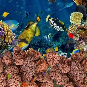 Ooi Fish Tank Bio-Filter Media Voor Marine En Zoetwater, <span class=keywords><strong>Aquarium</strong></span> Rode Vulkanische <span class=keywords><strong>Rock</strong></span> Decoratie - Product Image 4