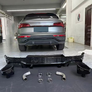 Kit carrosserie <span class=keywords><strong>Sportback</strong></span> Diffuseur pare-chocs arrière avec gorge arrière pour <span class=keywords><strong>Audi</strong></span> <span class=keywords><strong>Q5</strong></span> SQ5 à RSQ5 2021-2024 - Product Image 5