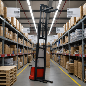 Apilador Eléctrico de Alta Calidad de 1.0 Tonelada, Altura de Elevación de 3.6 m, Apilador de Paletas a Batería para Manejo de Materiales en Almacenes - Product Image 5