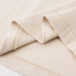 190gsm coton t-shirt hommes en plein air à manches courtes doux chemise en gros 100% coton chemises unies - Product Image 3