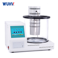 Viscosímetro cinemático de laboratorio, instrumento de medición de viscosidad de aceite, medidor de viscosidad cinemática