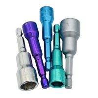 Setters d'écrou magnétiques hexagonaux, adaptateur de manchon de 65mm, vis S2 ph2, foret à écrou fort, foret à vis, foret de puissance