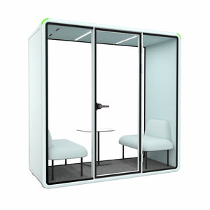 Cabine insonorisée, boîte silencieuse, pod acoustique, cabine d'isolation phonique <span class=keywords><strong>avec</strong></span> système <span class=keywords><strong>de</strong></span> prise <span class=keywords><strong>de</strong></span> courant intégré - Product Image 3
