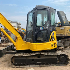 Mini Pelleteuse KOMATSU PC 55 d'occasion 5 tonnes Noyau de moteur japonais d'origine y compris moteur Boîte de vitesse Pompe Modèles PC35 PC40 PC56 PC60-7 - Product Image 1