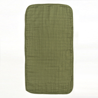 En gros, Bavoirs et lingettes d'épaule pour bébé en coton de bambou biologique, couleur unie, super doux, respirants, à séchage rapide, en mousseline, type couche