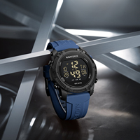 Jam Tangan Pria NAVIFORCE NF7104 LCD Oem Digital Watch Merek Sendiri Jam Tangan Olahraga Luar Ruangan Alarm Stopwatch Tahan Air 5 bar