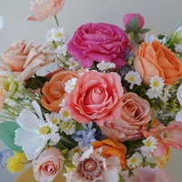 Real Touch Arrangements de fleurs artificielles de mariage Bouquet décorations de fleurs de mariage