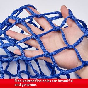 Panier de rangement pour enfants en filet tissé personnalisé, pour accessoires de sport de basketball et de football - Product Image 3