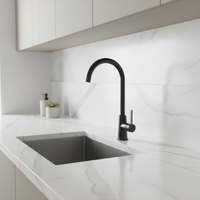 Mélangeur de robinet de cuisine en laiton de haute qualité robinet de robinet de cuisine eau chaude et froide
