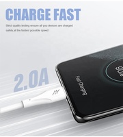 Grosir harga rendah kustomisasi kabel USB mikro 2A pengisian cepat kabel USB Data isi daya Cepat PVC kabel Tipe C