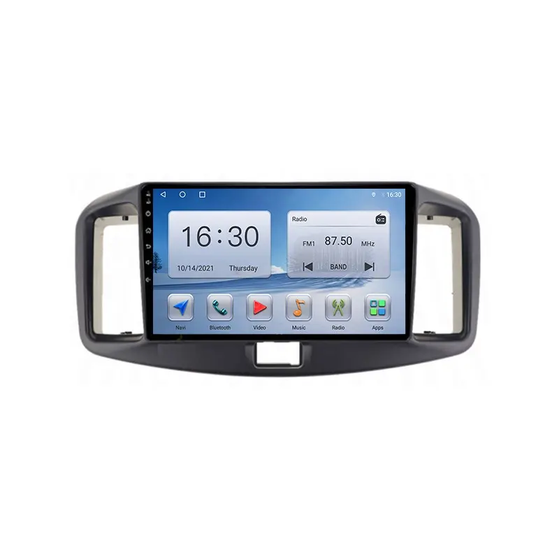 DAIHATSU MIRA 2013-2017 안드로이드 10 자동 멀티미디어 자동차 라디오 BT Carplay GPS 네비게이션 비디오 2 Din WIFI DVD 없음