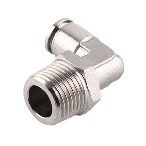 Conexiones de Tubo de Acero Inoxidable, Conexiones Neumáticas de Acero Inoxidable para Tuberías de Aire, Conexiones de Aire a Presión para la Industria Alimentaria - Product Image 6