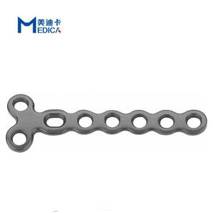 Jiangsu Medica Goede Biocompatibiliteit Titanium Veterinaire Orthopedische Trauma Implantaten 2.0Mm Rechte Locking Plaat - Product Image 5