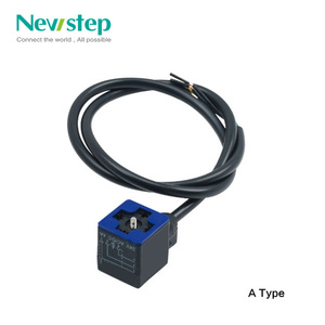 2P + E 3P + E đúc Cáp solenoid van cuộn dây DIN 43650 Hình thức kết nối kết nối Loại B C không thấm nước IP67 dẫn chỉ số kết nối - Product Image 3