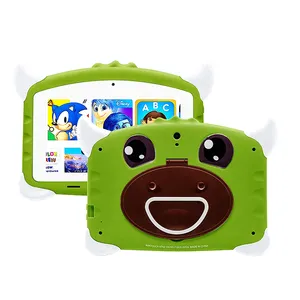 Terbaik Android 8.1 Belajar 7 Inch Multi Touch Layar Quad Core Dual Cam Tablet PC untuk Anak-anak