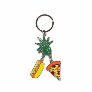 Porte-clés New York 300pcs 25DZ/CS Porte-clés en verre - Product Image 2