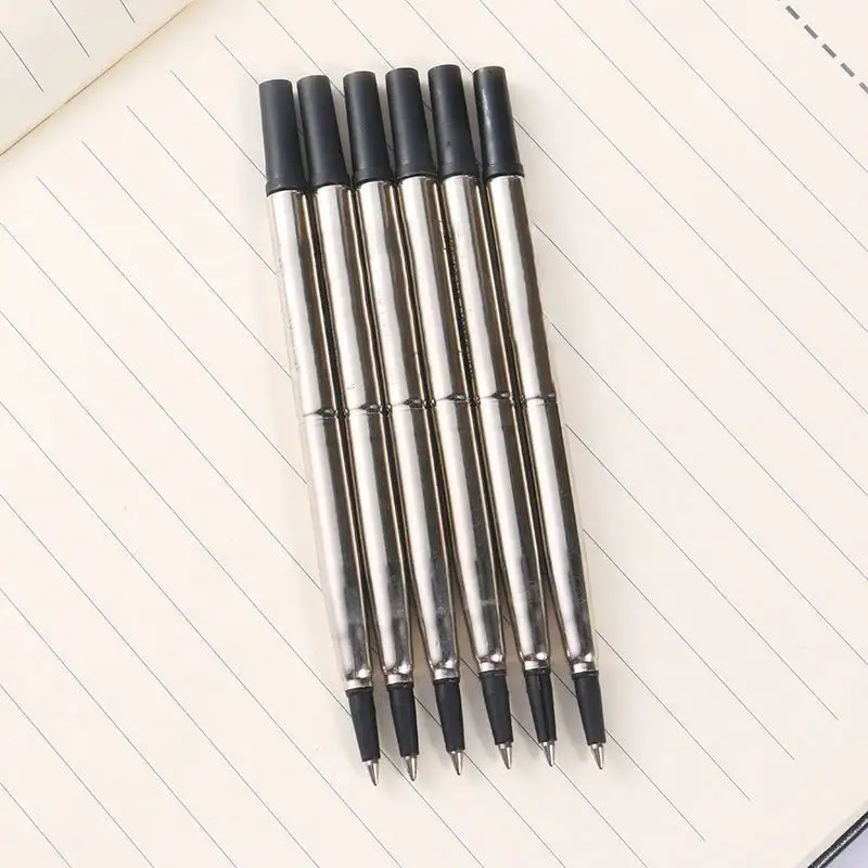 Repuesto דה pluma 0.5MM/0.7MM מתכת ג 'ל עט דיו מילוי עט rollerball פארקר עט מילוי