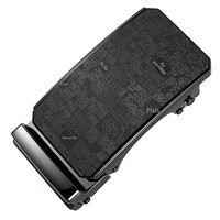 Boucle de ceinture automatique pour homme, style décontracté et professionnel, avec caractères chinois 'Fu', fabriquée en Chine, modèle GF36-91512, un best-seller