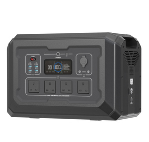 Station d'alimentation portable SOUOP ODM OEM avec batterie LifePO4 2 kW, charge rapide 2500 W, générateur solaire 2000 W, avec fonction UPS. - Product Image 2