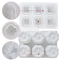 Moule en silicone personnalisé en gros, forme de plante de poivre, pour mousse française, gâteau au chocolat, moule 3D en silicone, moule en silicone pour fondant
