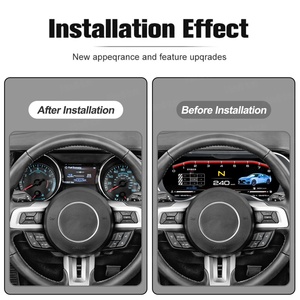 NaviHua New Design <b>Car</b> <b>Digital</b> Cluster 15.8 Inch LCD Dashboard <b>for</b> Ford Mustang 2015 2024 Automotive <b>Speedometer</b> Virtual Cockpit - Product Image 4