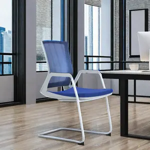 GS-G1806B современный сетчатый офисный стул с консольной базой, Удобный домашний отель, школа или конференц-зал для посетителей