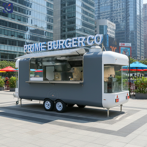 CAMPTRL Kiosque alimentaire de haute qualité pour café, snacks, pizza, <span class=keywords><strong>tacos</strong></span>, barbecue, glaces, chariot de concession, remorque alimentaire mobile, camion de restauration mobile - Product Image 1