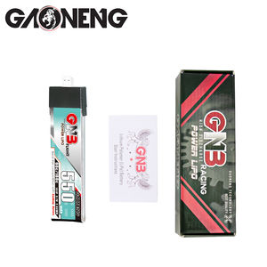 GNB GAONENG 1S 550MAH 3.7V 90C PH2.0 Kepala Plastik Baterai LiPo Drone Mini FPV Mainan Quads RC - Product Image 6