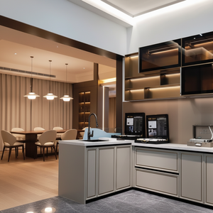 Mobile da Cucina Modulare per Esterni in Acciaio Inox 304 con Fornello Integrato e Armadietto Portaoggetti, Design Semplice per Piccole Abitazioni Personalizzate - Product Image 5