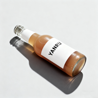 Bouteilles de boisson vides de haute qualité en gros, 200 ml, 375 ml, 500 ml avec bouchon, commande en gros disponible