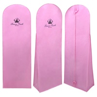 Sac de rangement pour vêtements en tissu non tissé réutilisable avec logo personnalisé, sac pour robe de mariée, sac pour costume