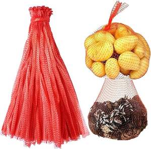 Huamaohengchun 100 Bolsas de Malla de LDPE Reutilizables y Duraderas de 24 Pulgadas para Almacenamiento de Mariscos, Cangrejos, Almejas, Frutas y Verduras - Product Image 1