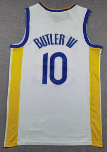 2025 nuovo noi americano 10 Jimmy Butler III ricamo cucito all'ingrosso pronto per la spedizione di basket maglie - Product Image 3