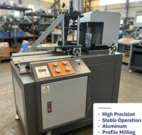 Machine de fraisage à axe unique pour profilés en aluminium, machine de fraisage des extrémités des profilés de fenêtres