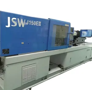 Máquina de molde de injeção jsw j150e, boa qualidade, usado horizontal, marca japonesa, 75 toneladas 110 toneladas 150 ton