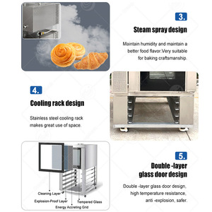 ORME Four à convection commercial automatique à 10 plateaux Baguette Pain Gâteau Four à gaz électrique pour la cuisson - Product Image 4