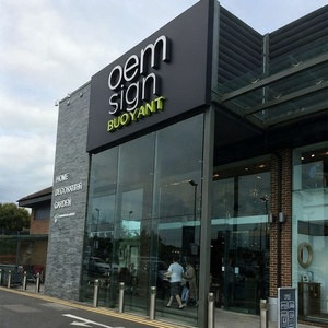 Custom Exterior Building Signage Logo 3D Metal Letters <b>Illuminated</b> Led Sign Board Business Logo Signs Outdoor - Product Image 3