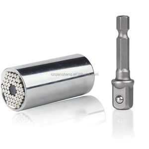 Universal <strong>Torque</strong> <strong>Wrench</strong> 7-19mm Socket Head Multifunctional Universal Sleeve <strong>Hand</strong> Sleeve <strong>Portable</strong> Tools <strong>Set</strong> - Product Image 4