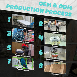 Ala de surf de carbono de 3'8''/4'2'' para Hydrofoil, Wing Foil, Water Play, Pumping, Tabla de surf Wingfoil, Efoil, Tabla de surf para Foil Fin Board - Product Image 5