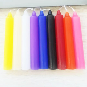 Großhandel: Mini Kleine Weiße 1,5 Std. Brenndauer 1,2 cm Durchmesser Tafelkerze, Nutzenkerze, Bestseller 2020 (Gemischte Farben Packung) - Product Image 2